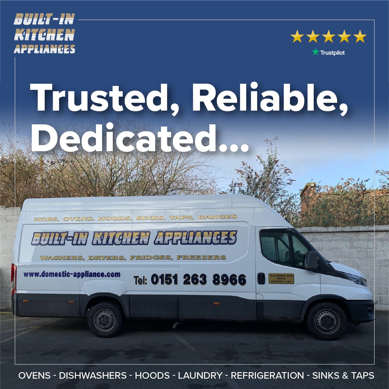 Trusted, reliable, dedicated..