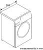 Bosch WAJ24006GB Freestanding Washing Machine White