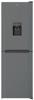 Hoover H1826MNB5XWKN AXI *Frost Free* 306 Litre 59.5cm wide Freestanding Fridge-Freezer Stainless Steel Effect