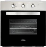 Belling BI602MM 444410812 60cm Fanned Oven 73Litre 8 Function Built-in Single Electric Oven Stainless steel