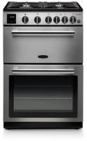 Rangemaster PROPL60NGFSS 128140 Professional Plus 60 NG Freestanding Gas Cooker Stainless Steel ( Chrome Trim )