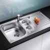 Blanco TOGA 6S 1 1/2 Bowl 95cm Inset Sink Stainless steel