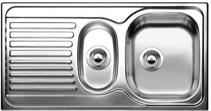 Blanco TOGA 6S 1 1/2 Bowl 95cm Inset Sink Stainless steel