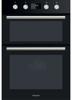 Hotpoint Class 2 DD2 844 C BL 112-Litres Combined ( DD2844CBL ) Built-in Double Electric Oven Black