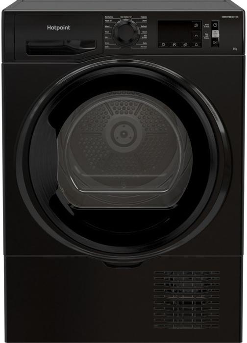 Hotpoint H3 D81B UK 8kg 59.5cm Condenser Tumble ( H3D81B ) Freestanding Dryer Black