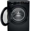 Hotpoint NSWM 1044C BS UK N 10kg 1400spin 59.5cm ( NSWM1044C ) Freestanding Washing Machine Black