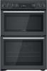 Hotpoint Cannon CD67V9H2CA 60cm Ceramic Hob XL Fan Oven Freestanding Electric Cooker Anthracite