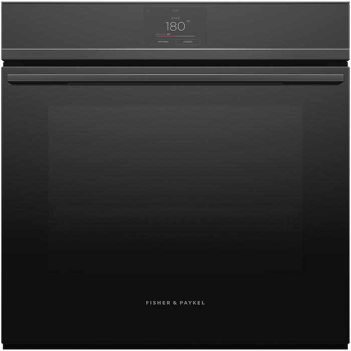 Fisher & Paykel Series 9 OB60SDPTB1  60cm 16 Function Self-cleaning Built-in Single Electric Oven Black