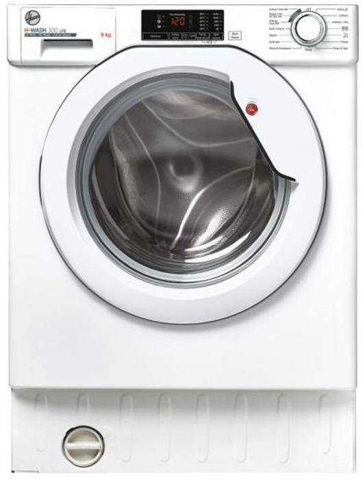 Hoover H-WASH 300 LITE HBWS 49D2E-80  9kg 1400spin ( HBWS49D2E ) Integrated Washing Machine White