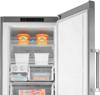 Hisense FV306N4BC11 Tall Upright 280-Litre Frost Free 60cm Freestanding Freezer Stainless Steel Effect