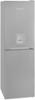 Montpellier MFF185DX 50/50 Frost Free With Water Dispenser (Non Plumbed) 245-Litre Freestanding Fridge-Freezer Inox