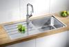 Blanco LEMIS XL 6 S-IF 100cm Single bowl Inset Sink Stainless steel