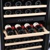 Amica AWC600SS 60cm 46 Bottle Dual Zones Wine Cooler Stainless steel