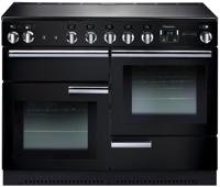 Rangemaster PROP110EIGB/C Professional+ 110 (91780) 110cm Induction Range Cooker Black ( Chrome Trim )