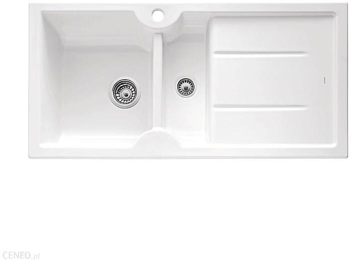 Blanco 516027 IDESSA 6S 1.5 Bowl Ceramic Inset Sink White