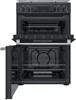 Hotpoint Cannon CD67G0C2CA 60cm Double Freestanding Gas Cooker Anthracite
