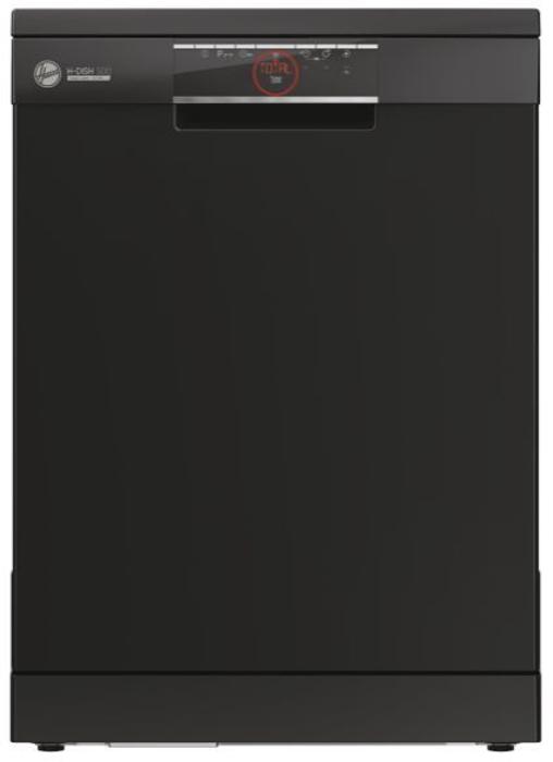 Hoover HSF 5E3DFB1-80 H-DISH 500 60cm 15 Place Settings ( HSF5E3DFB1 ) Freestanding Dishwasher Black