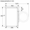 Bosch WTH85222GB Serie | 4 Condenser 8kg Heat Pump Tumble Freestanding Dryer White