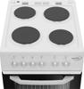 Zenith ZE503W 50cm Single Oven Freestanding Electric Cooker White