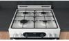 Hotpoint HDM67G0CCW/UK Freestanding Gas Cooker White