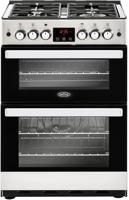Belling Cookcentre 60G 60cm 82-Litre Gas Oven & Electric Grill ( 444410825 ) Freestanding Gas Cooker Stainless steel