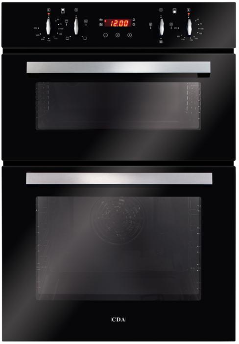 CDA DC940BL Built-in Double Electric Oven Black