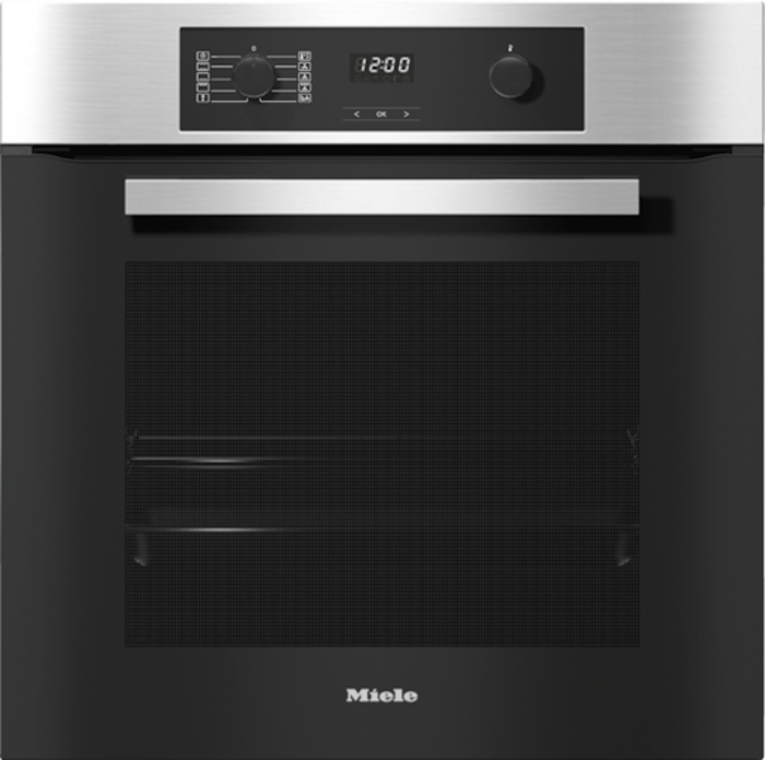 Miele H2265-1B 60cm, Built-In ‘A+ Rated’ Built-in Single Electric Oven Clean Steel