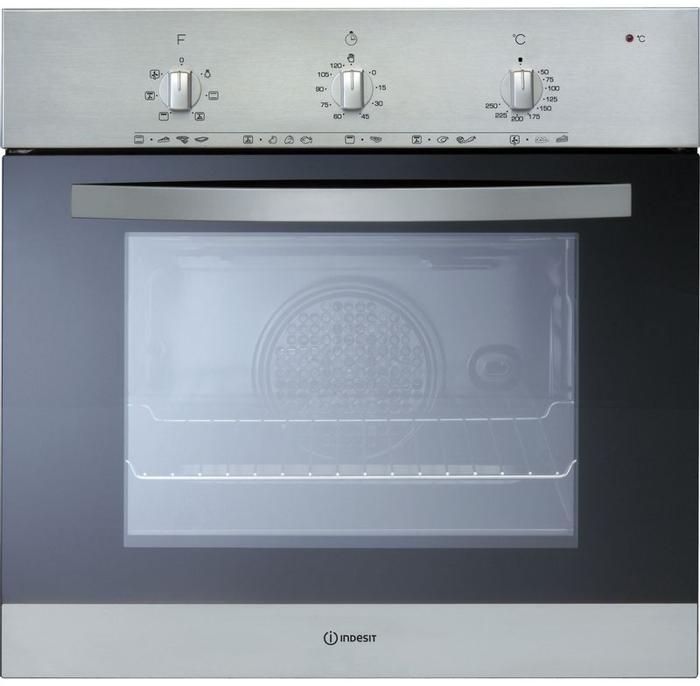 Indesit IFV 5Y0 IX 56-Litres Fan Assisted Oven ( IFV50YIX ) Built-in Single Electric Oven Inox