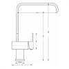 Homestyle HS1075 Single Lever Mixer Tap Chrome