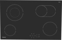 Hotpoint HR 724 B H 77cm 4 Zones Ceramic Hob with Touch Control and Dual Oval Zone ( HR724BH ) Ceramic Hob Black