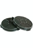 CATA CARBFILT4 / AMFILT4  One Pack of Two Hood Filters Black
