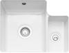 Caple ETT150U Ettra 150 Ceramic 1.5 Bowl Including Waste Kit CPK1101 Undermount Sink White