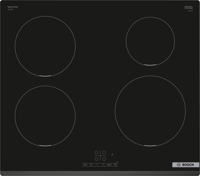 Bosch PIE631BB5E Serie | 4, Induction hob, 60 cm, Black, surface mount without frame Induction Hob Black