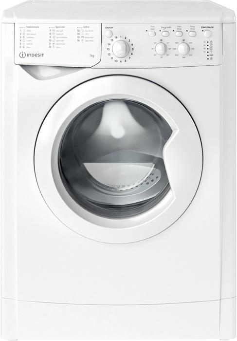 Indesit IWC 81283 W UK N 8Kg 1200spin ( IWC81283WUKN ) Freestanding Washing Machine White
