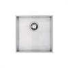 Homestyle SQI10 Qube Compact Single Bowl Undermount Sink Brushed Steel
