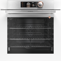DeDietrich DOP8574W Pyrolytic 60cm Built-in Single Electric Oven White