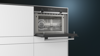 Siemens CM585AGS0B  iQ500, Built-in microwave oven with hot air, 60 x 45 cm 900W Built-in Microwave Stainless steel