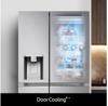 LG GSLV91PZAE Water & Ice Dispenser ThinQ(WiFi) 635-Litres American Style Fridge Freezer Platinum Silver