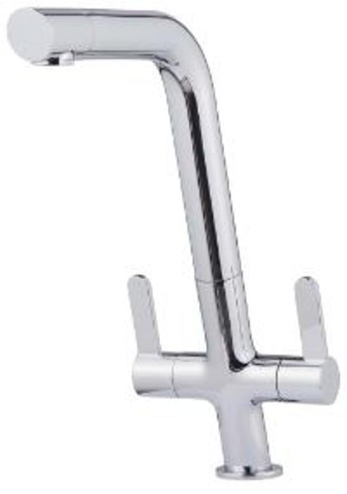 Carysil HS505C Twin Lever Angled Tap Chrome