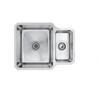 Homestyle UM2501 RHOMBUS reversible 1.5 BOWL Undermount Sink Stainless steel