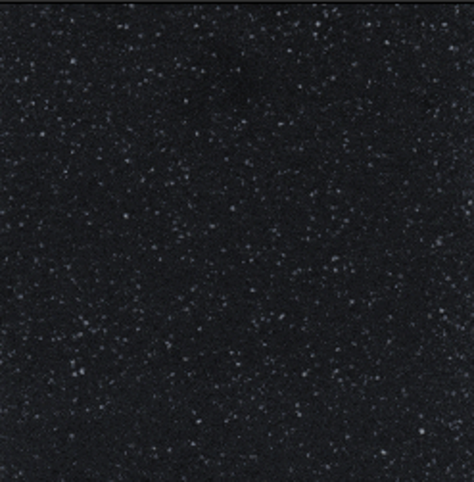 Signature Straight 600 x 750 Splashback Black Stars
