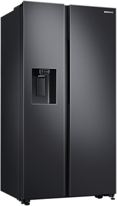 Samsung RS65R5401B4  609L RS5000  Plumbed Water & Ice Dispenser SpaceMax™ All Around Cooling Total No Frost American Style Fridge Freezer Black