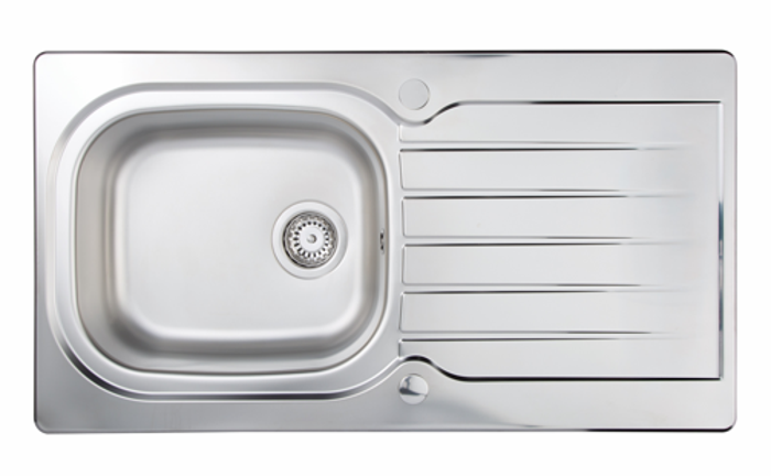 Homestyle LD100L Single Bowl Inset Sink Stainless steel