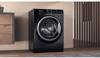 Hotpoint NSWM1045CBSUKN Black 10kg 1400rpm spin Freestanding Washing Machine Black
