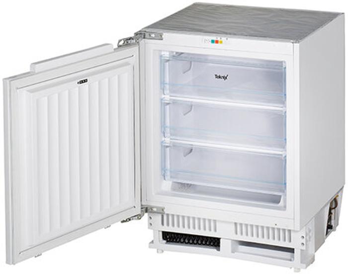 Teknix BITKUZ2 104Litres Under Counter Integrated Freezer White Built