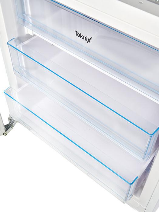 Teknix BITKUZ2 104Litres Under Counter Integrated Freezer White Built