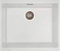 Homestyle EN500 Quadrus 53cm Single Bowl Undermount Sink White