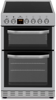 Newworld NWTOP53DCS 50cm Double Oven Freestanding Electric Cooker Silver