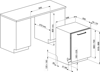 Smeg DI13EF2 13 Place Settings Integrated Dishwasher 
