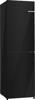 Bosch KGN27NBFAG Series 2, No Frost Free-standing with freezer at bottom, 182.4 x 55 cm Freestanding Fridge-Freezer Black